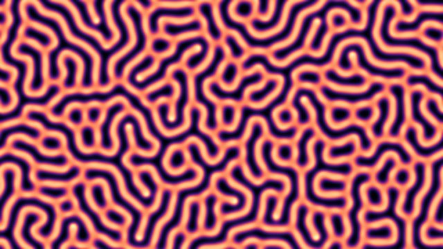 Gray-Scott Reaction-Diffusion — Turing Patterns